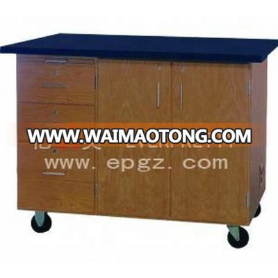 High School Lab Equipment Used Mobile Lab Table for Teacher